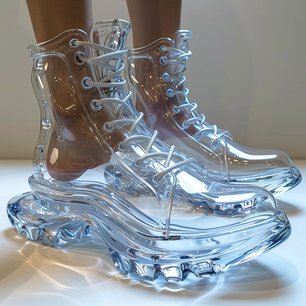 clear shoes