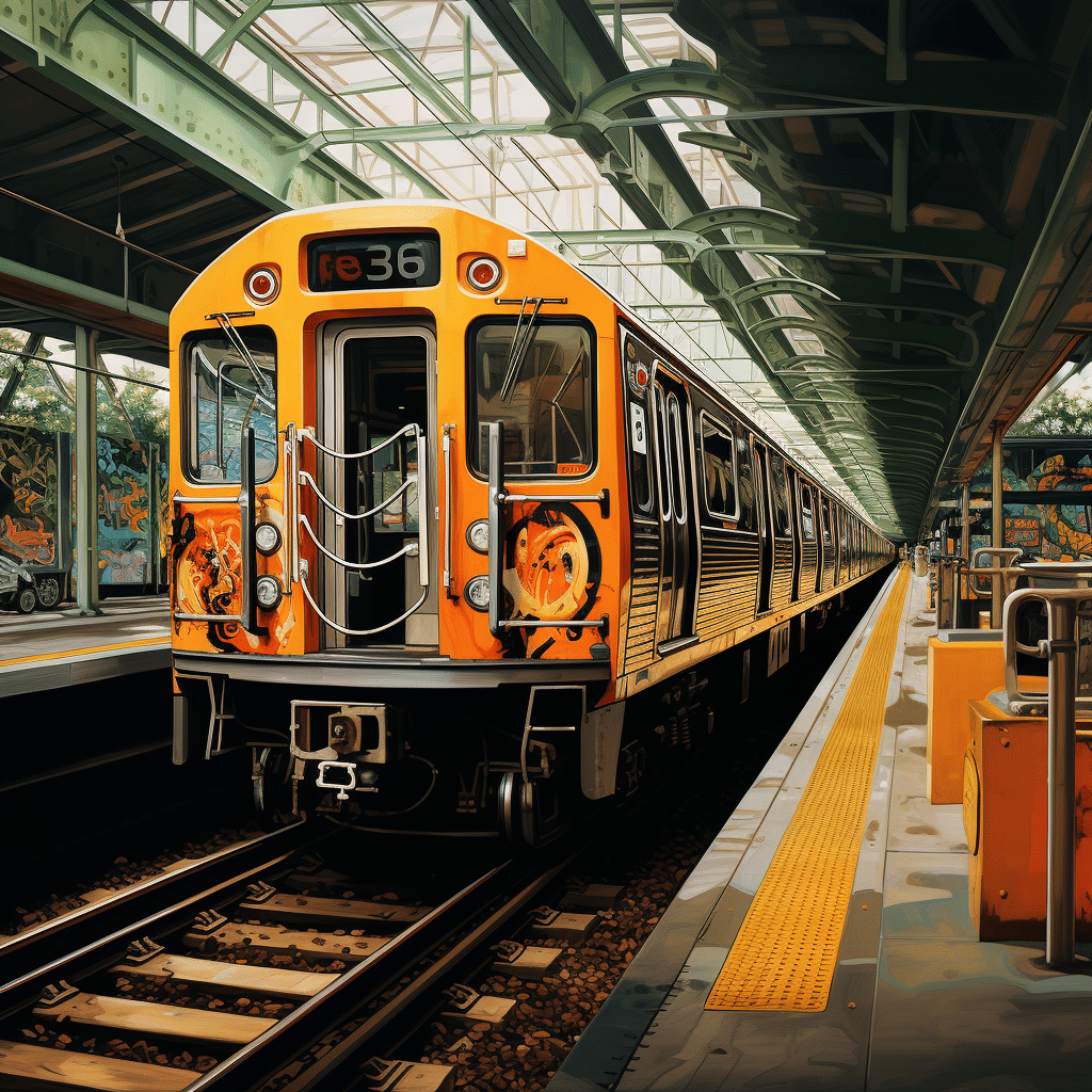 5 train stops