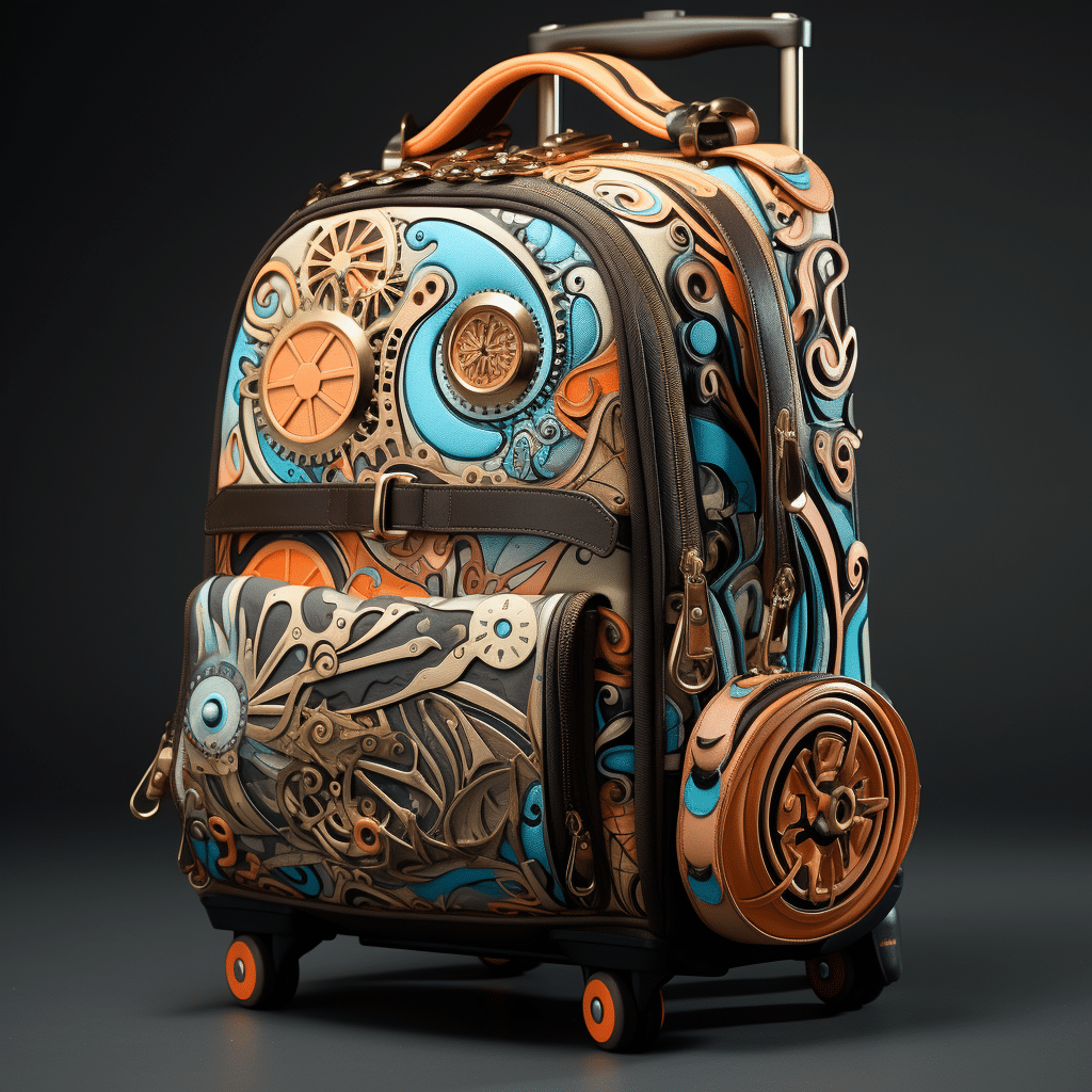 backpack with wheels
