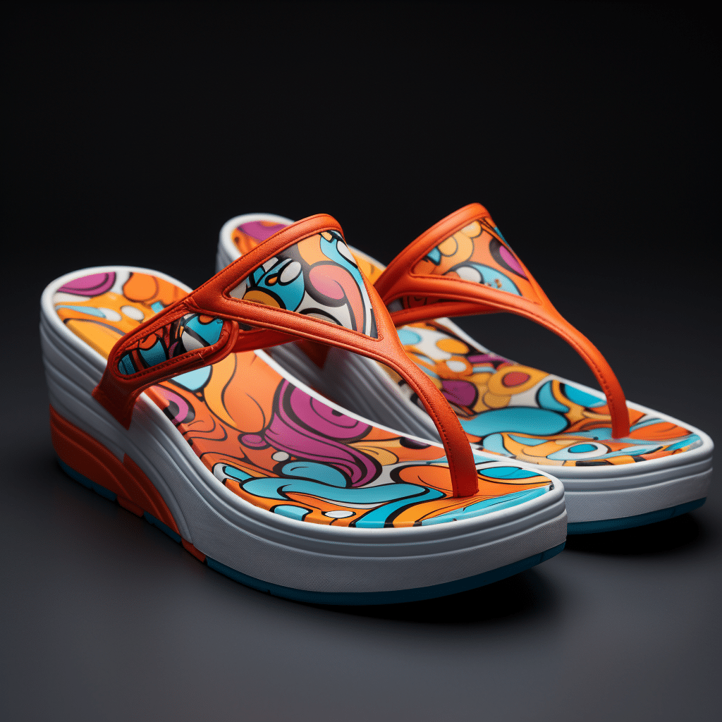 platform flip flops