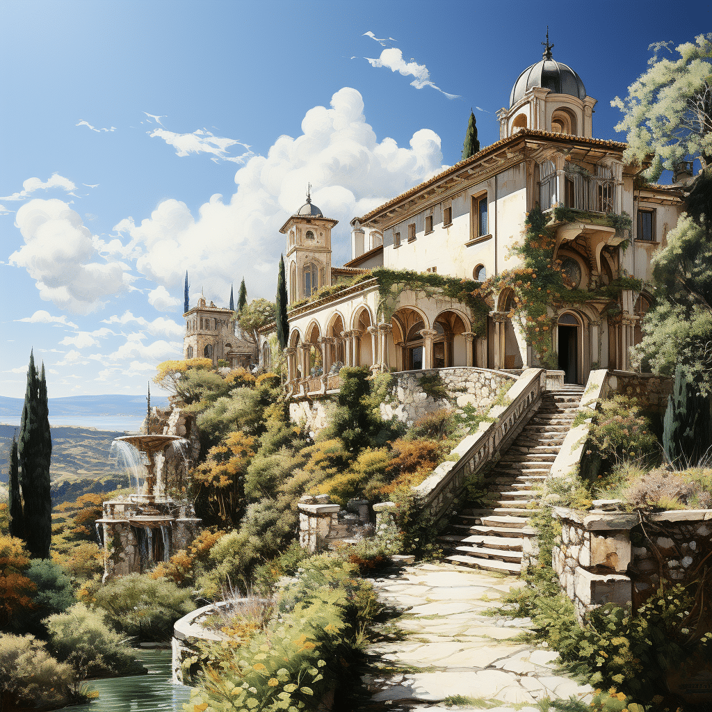 italian villa