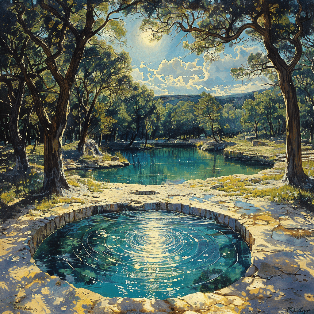 blue heart springs