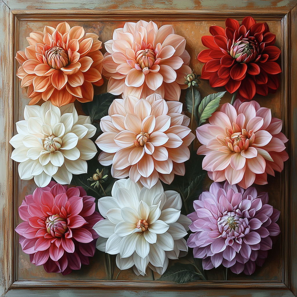 swan island dahlias