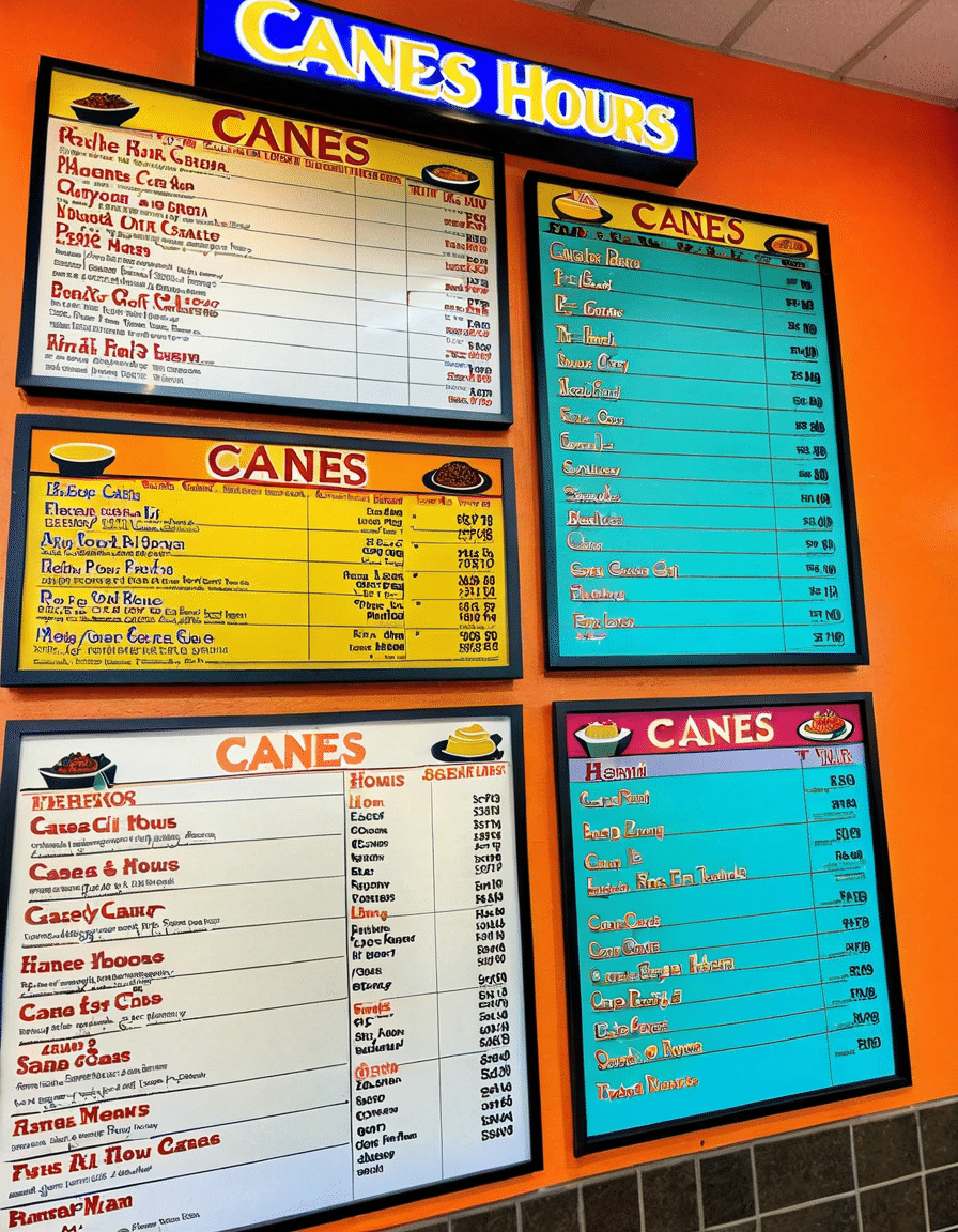 canes hours