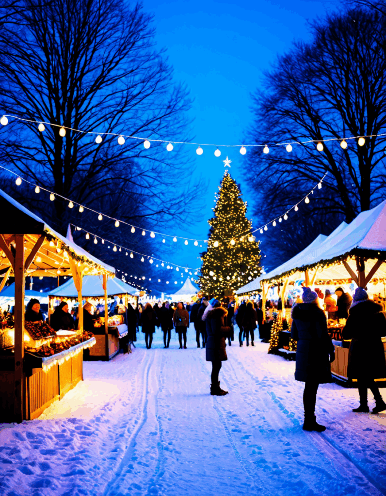 magical winter lights