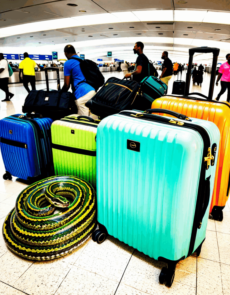 miami airport snakes
