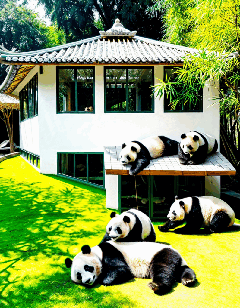 panda house