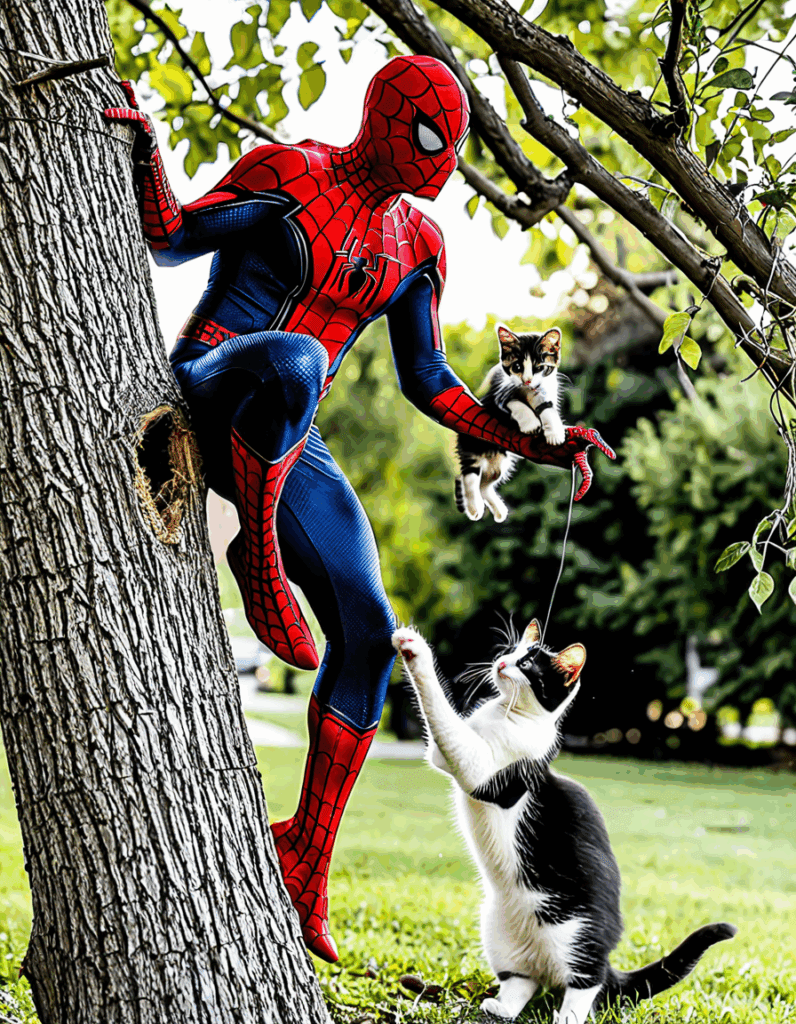 your friendly neighborhood spider man