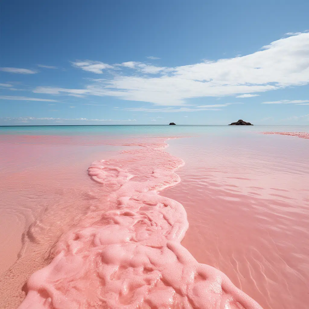 pink sand beach