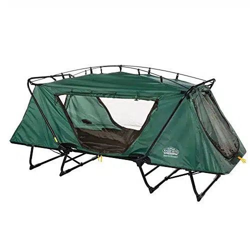 Kamp Rite Oversize Tent Cot, The Leader in Off The Ground Camping, Rainfly and Carry Bag Included, Holds lbs, Sets up in Seconds