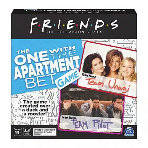 Friends The One with The Apartment Bet Game