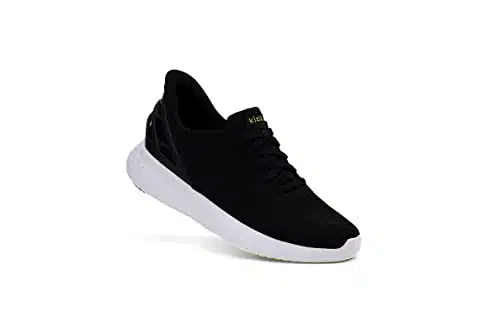 Kizik Athens Hands Free Mens or Womens Sneakers, Casual Slip On Shoes Women and Men Love, Comfortable for Walking or Work, Women's and Men's Fashion Sneakers for Any Occasion   Black,.