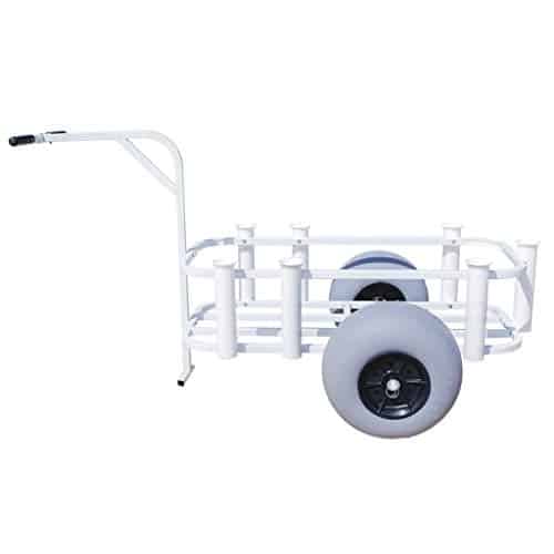 Sea Striker Balloon Tire Surf and Beach Cart   Outdoor Fishing Rolling Wheel Wagon