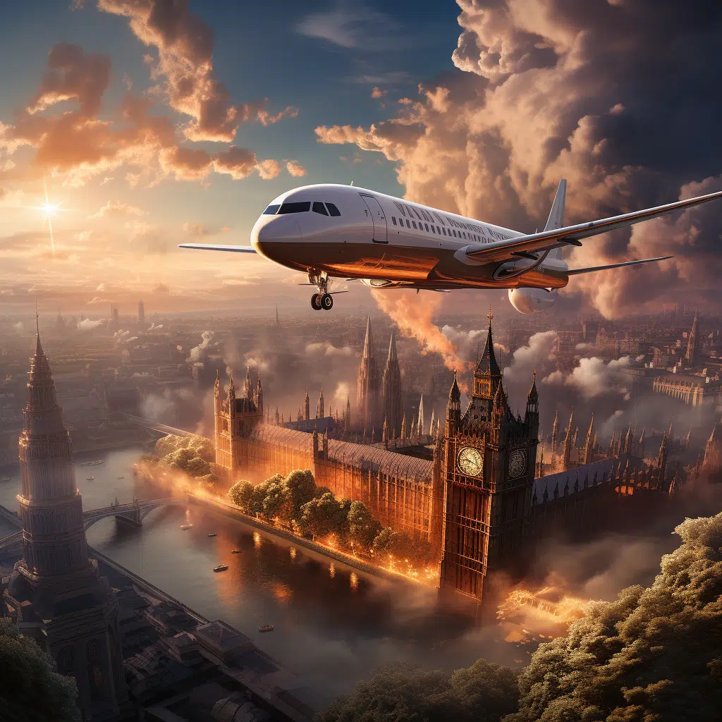 new york to london flight time