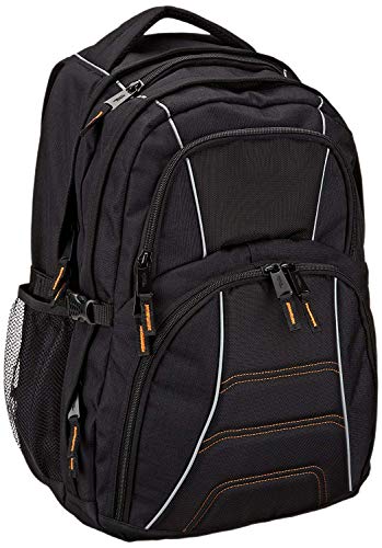 Amazon Basics Laptop Backpack Fits Up to Inch Laptops, Black