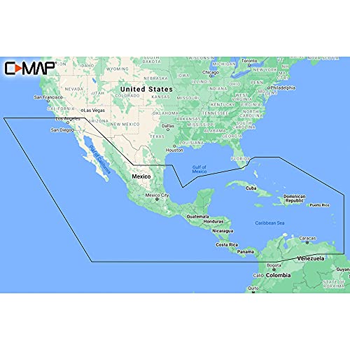 CMAP M NA YS Central America & Caribbean Coastal Chart