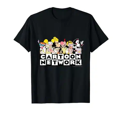 Cartoon Network logo with characters T Shirt