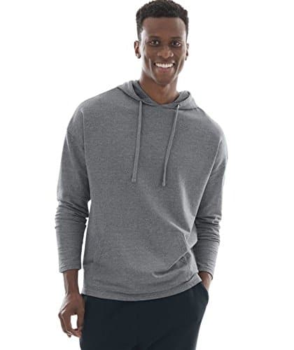 Charles River Apparel Men's Adult Harbor Hoodie, Pewter Heather, XL