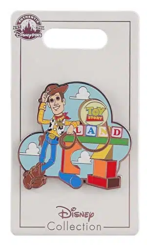Disney Pin   Toy Story Land Entrance   Sheriff Woody
