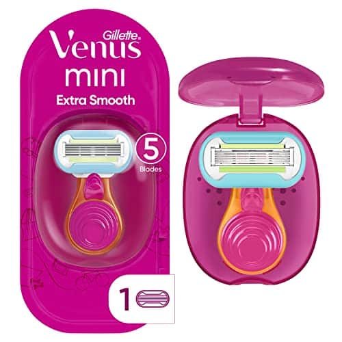 Gillette Venus Extra Smooth On The Go Women's Razor Handle + Blade Refill + Travel Case
