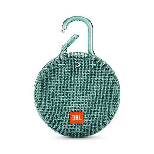 JBL Clip , River Teal   Waterproof, Durable & Portable Bluetooth Speaker   Up to Hours of Play   Includes Noise Cancelling Speakerphone & Wireless Streaming