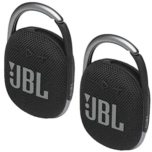 JBL Pack Clip aterproof Wireless Audio Bluetooth Speaker Bundle (Black)