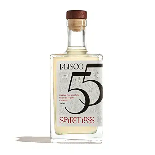 SPIRITLESS Jalisco  Non Alcoholic Tequila Spirit  Fully Distilled Mocktail & Cocktail Ingredient  For Halfsies or Fully Spiritless  Non GMO & Vegan  ml (Pack of )
