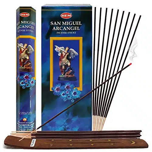 San Miguel Incense Sticks and Incense Stick Holder Bundle Insence Insense Hem Incense Sticks