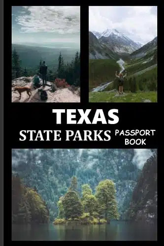 Texas State Parks Passport Book National Parks Bucket List Adventure Guide & Journal  Iowa Camping Log Book & Outdoor Adventure Log List Guide  Gift for Outdoor Summer Vacation Traveller
