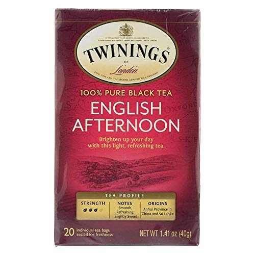 Twinings of London English Afternoon Tea   Pack of