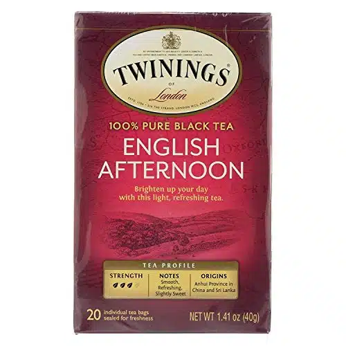 Twinings of London English Afternoon Tea   Pack of