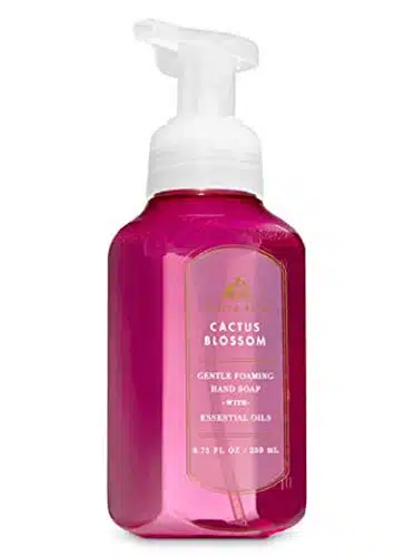 White Barn Candle Company Bath and Body Works Gentle Foaming Hand Soap w Essential Oils  fl oz   Many Scents! (White Barn Cactus Blossom)