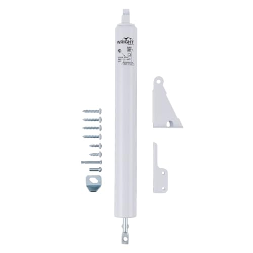 Wright Products   Standard Duty Pneumatic Screen and Storm Door Closer, White