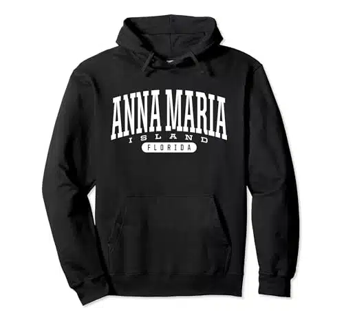 Anna Maria Island Hoodie Sweatshirt College University Style Pullover Hoodie