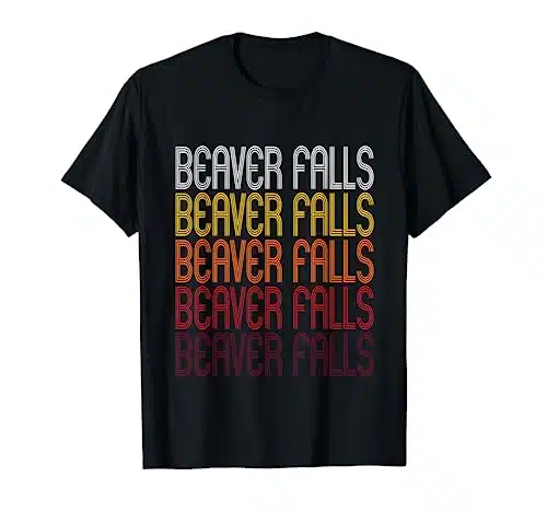 Beaver Falls, PA  Vintage Style Pennsylvania T shirt