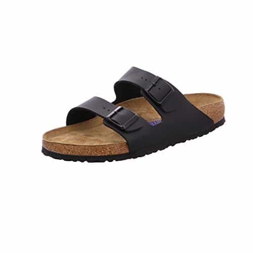 Birkenstock Arizona Unisex Black Birko Flor Sandal  Unisex US