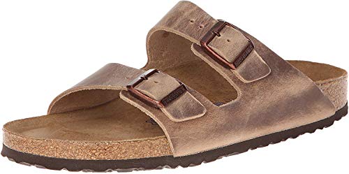 Birkenstock Unisex Arizona SFB Tobacco Oiled Leather Sandals    EU  B(M) US