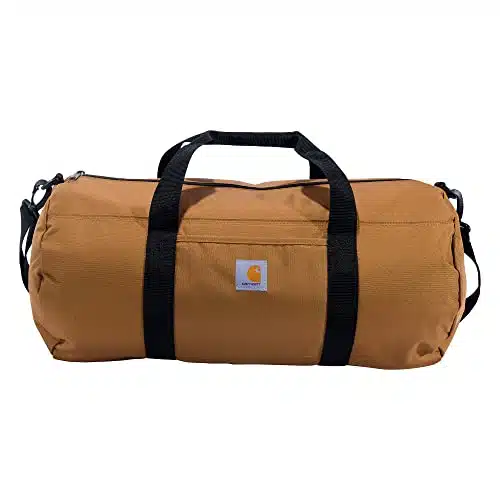 Carhartt Trade Series in Packable Duffel with Utility Pouch, Carhartt Brown, Medium (Inch)
