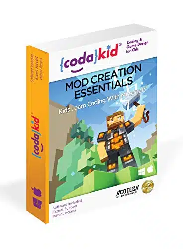 Coding for Kids with Minecraft   Ages + Learn Real Computer Programming and Code Amazing Minecraft Mods with Java   Award Winning Online Courses (PC & Mac)
