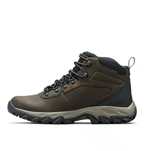 Columbia mens Newton Ridge Plus Ii Waterproof Boot Hiking Shoe, CordovanSquash,