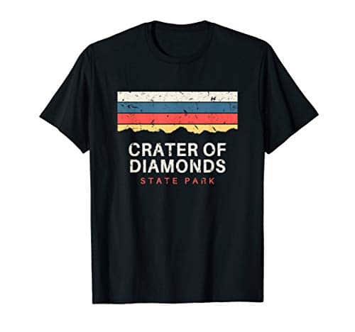 Crater of Diamonds State Park Vintage Souvenirs T Shirt