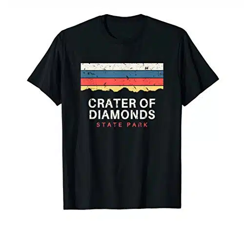 Crater of Diamonds State Park Vintage Souvenirs T Shirt