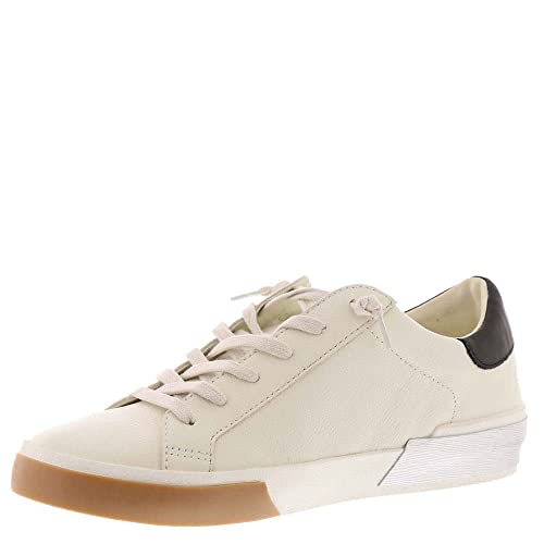 Dolce Vita womens Zina Sneaker, WhiteBlack Leather,