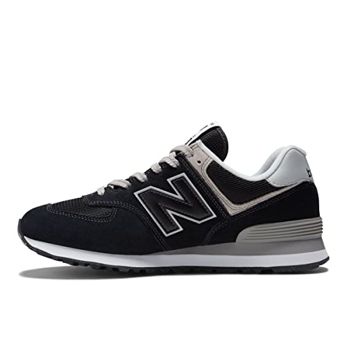 New Balance Men's Core Sneaker, BlackWhite,