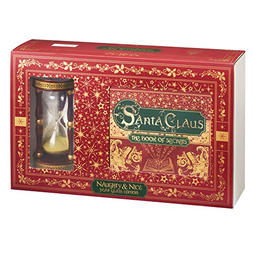 Roman Christmas   Two Piece Santa Claus The Book of Secrets and Year Glass Set, Christmas Collection, Paper, Giftware, Inspirational, Christmas Books, Beautifully Detailed