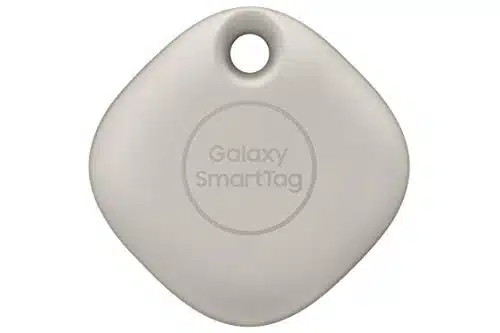 Samsung Galaxy SmartTag EI TBluetooth Tracker & Item Locator for Keys, Wallets, Luggage and More, Oatmeal