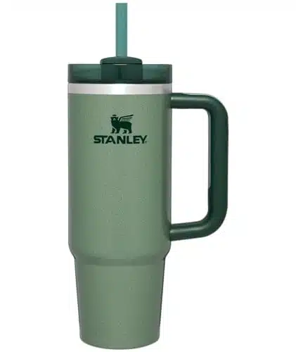 Stanley The Quencher HFlowstate Tumbler  oz Hammertone Green