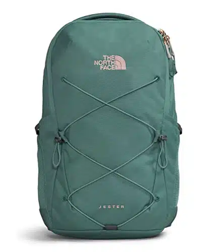 THE NORTH FACE Women's Jester Commuter Laptop Backpack, Dark SagePink Moss, One Size