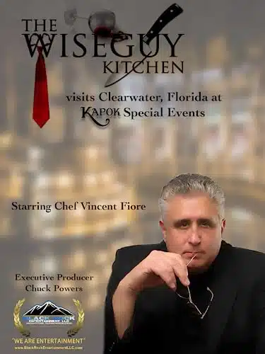 The Wiseguy Kitchen Show visits Clearwater, Florida at Kapok Special Events
