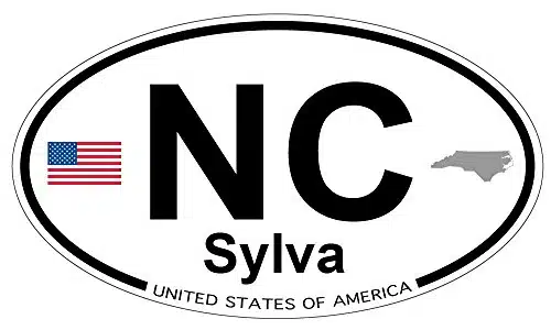 US Decal, Inc. Sylva, North Carolina Oval Sticker